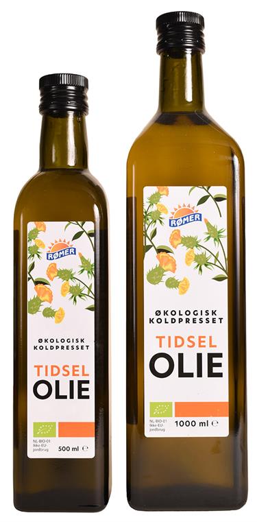 Tidselolie, Økologisk
